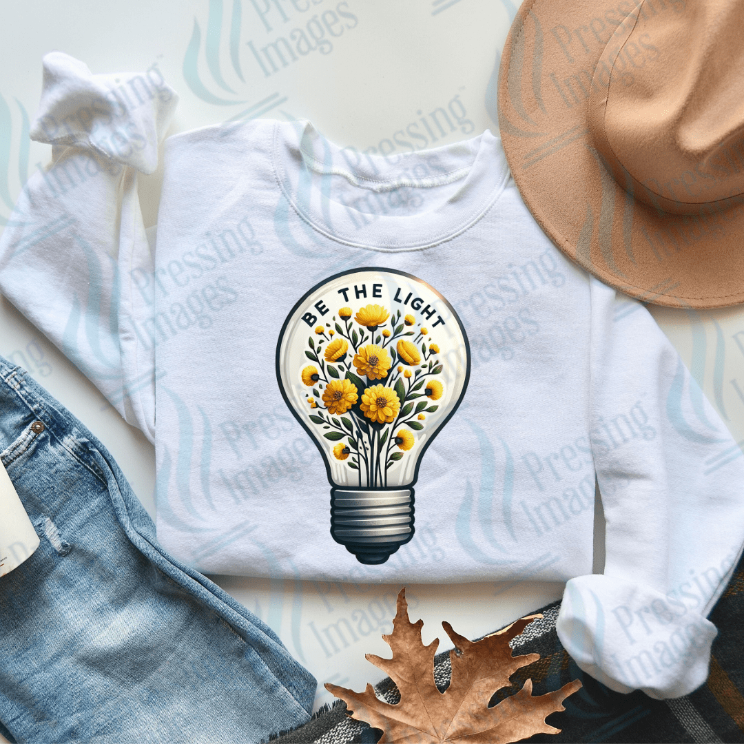 DTF 3621 Be the light - Pressing Images
