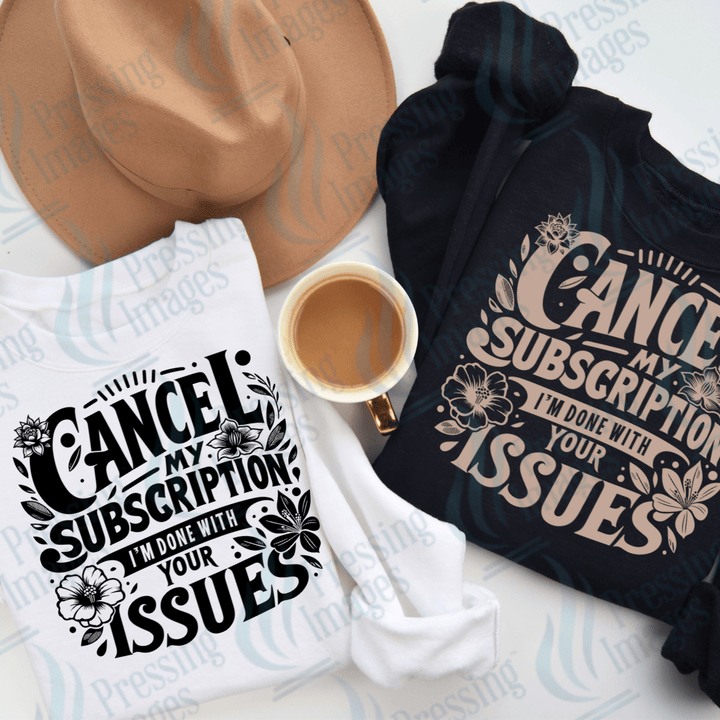 DTF 3624 Cancel my subscription - Pressing Images