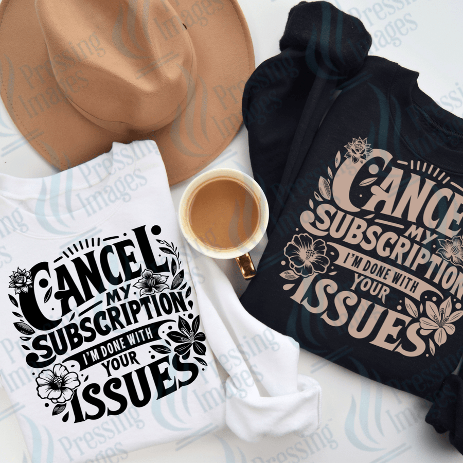 DTF 3624 Cancel my subscription - Pressing Images