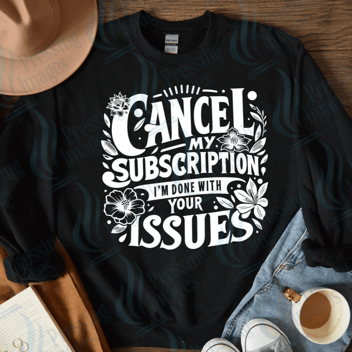 DTF 3624 Cancel my subscription - Pressing Images