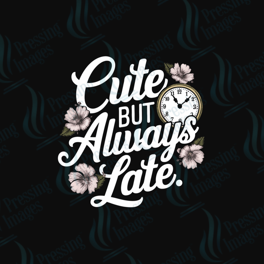 DTF 3626 Always late - Pressing Images