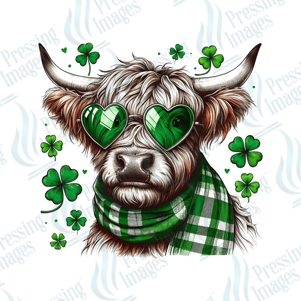 DTF 3627 Green Highland - Pressing Images