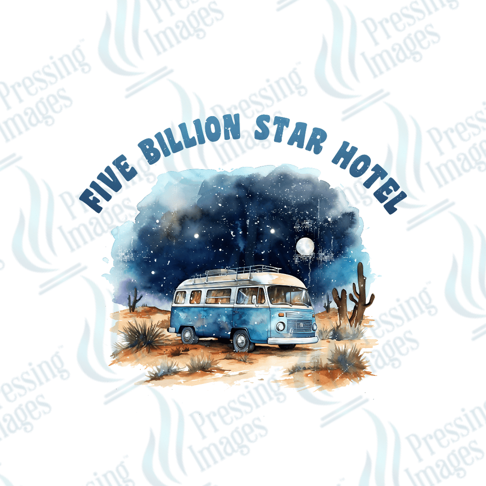 DTF 3628 Five billion star - Pressing Images