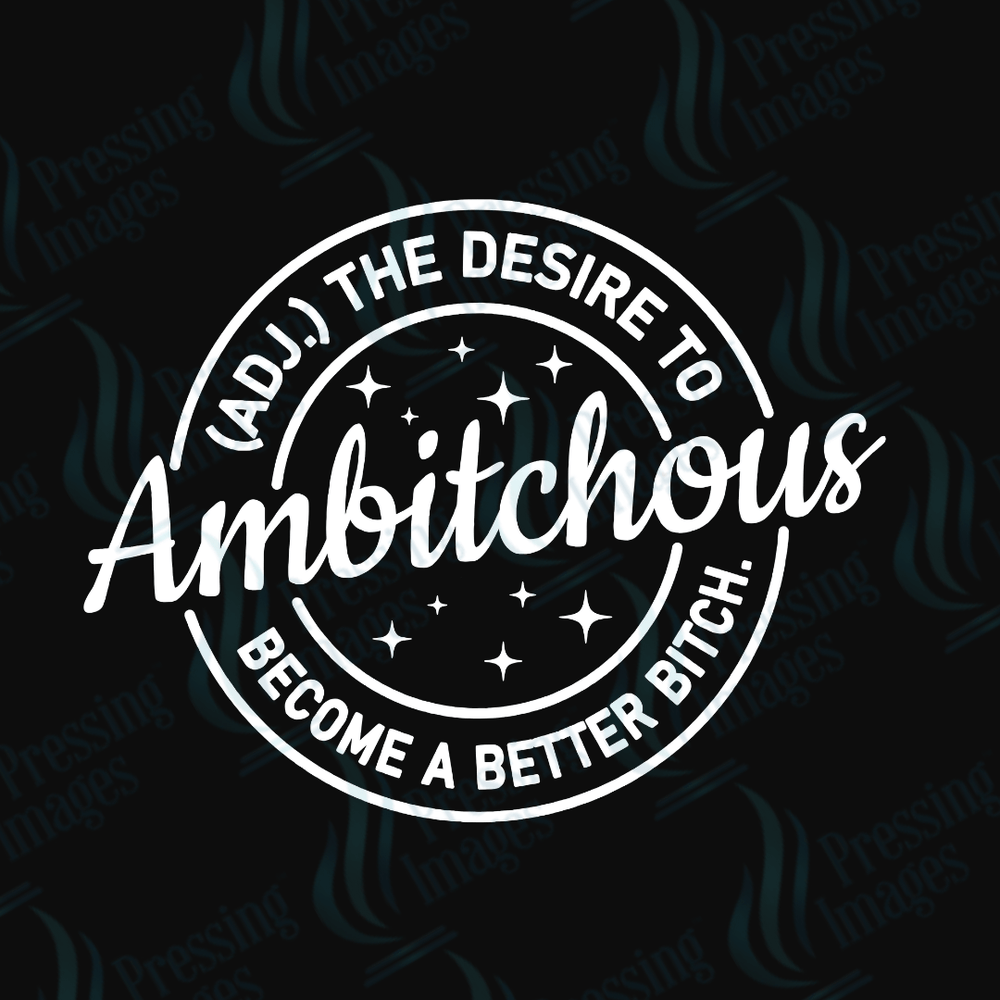 DTF 3629 Ambitous - Pressing Images