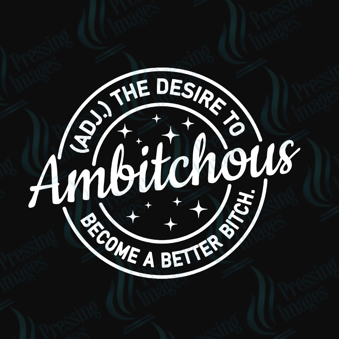 DTF 3629 Ambitous - Pressing Images