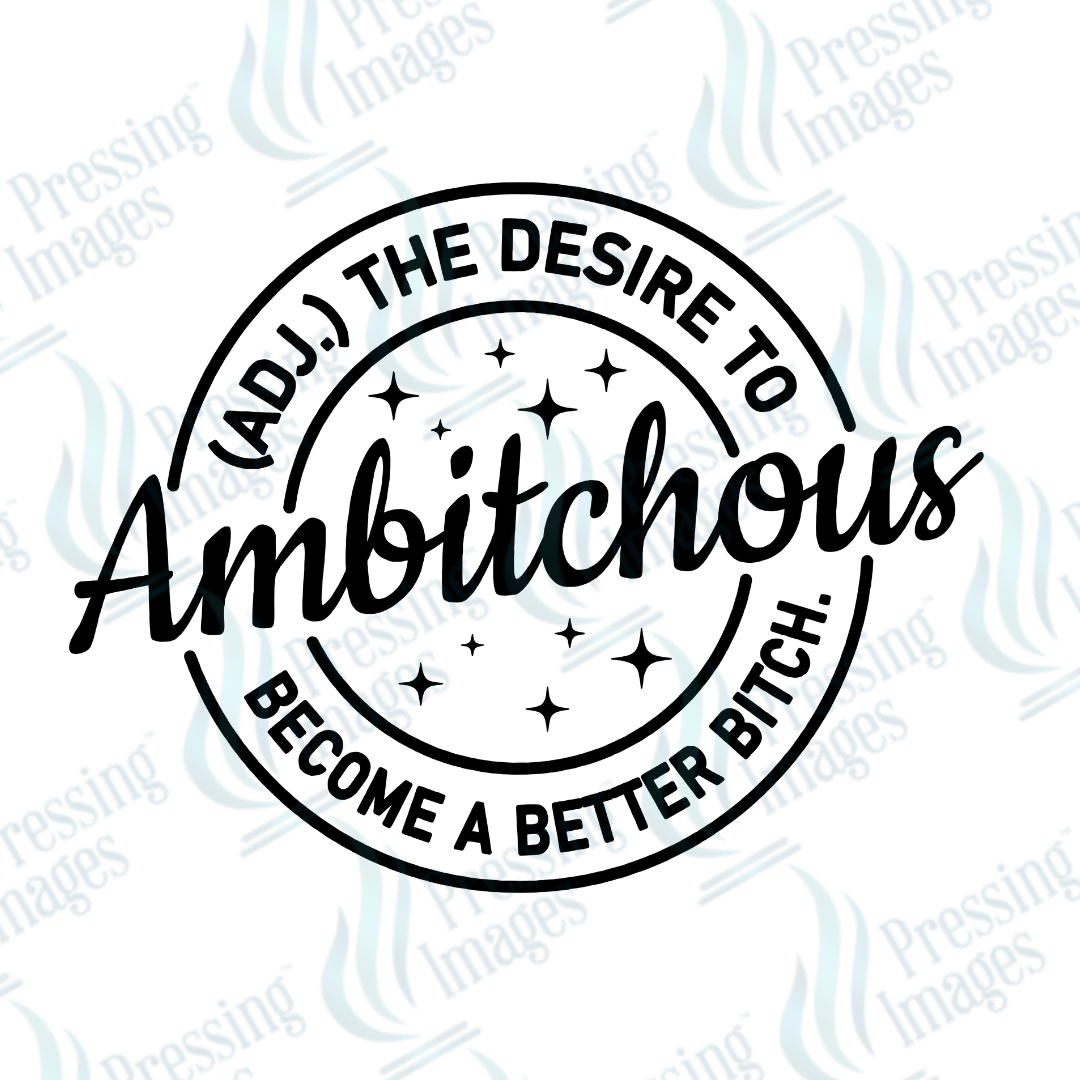 DTF 3629 Ambitous - Pressing Images