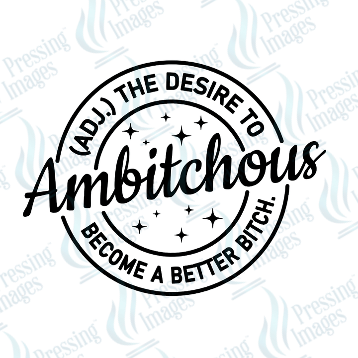 DTF 3629 Ambitous - Pressing Images