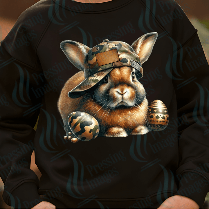 DTF 3636 Camo Easter - Pressing Images