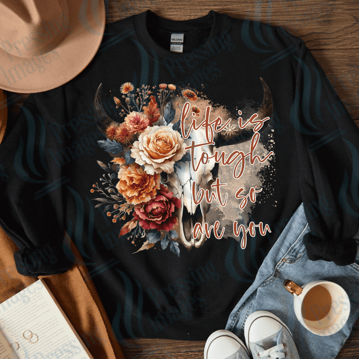 DTF 3645 Life is Tough - Pressing Images