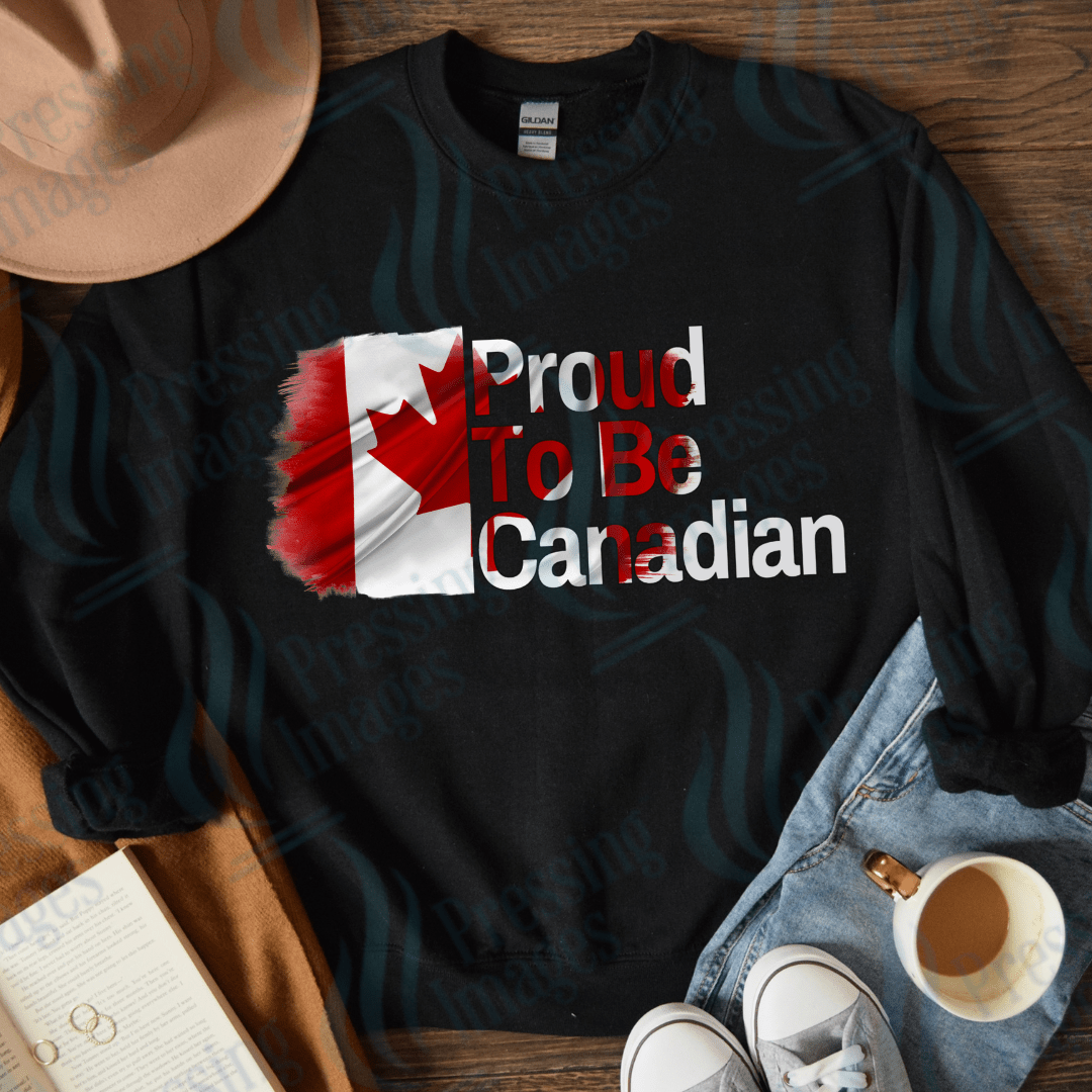 DTF 3647 Proud To Be Canadian - Pressing Images