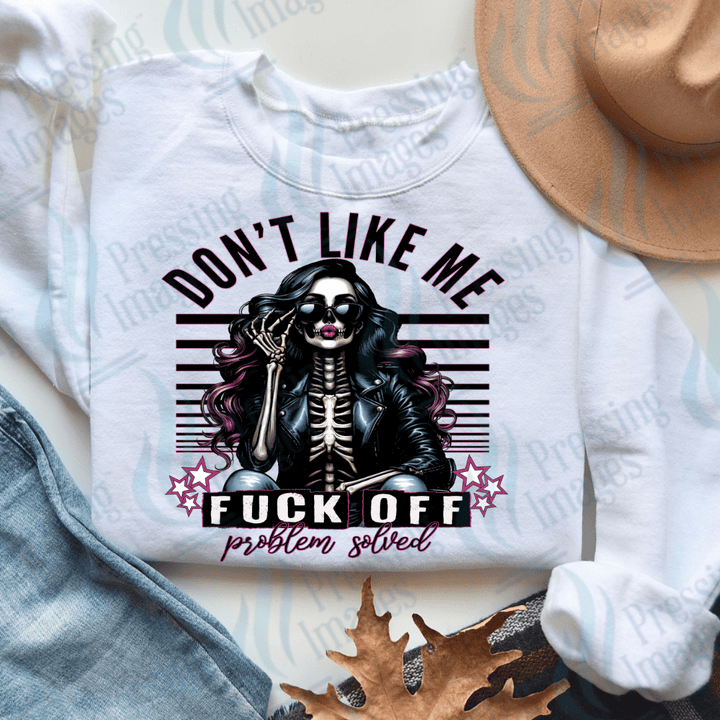 DTF 3655 Don't Like Me - Pressing Images