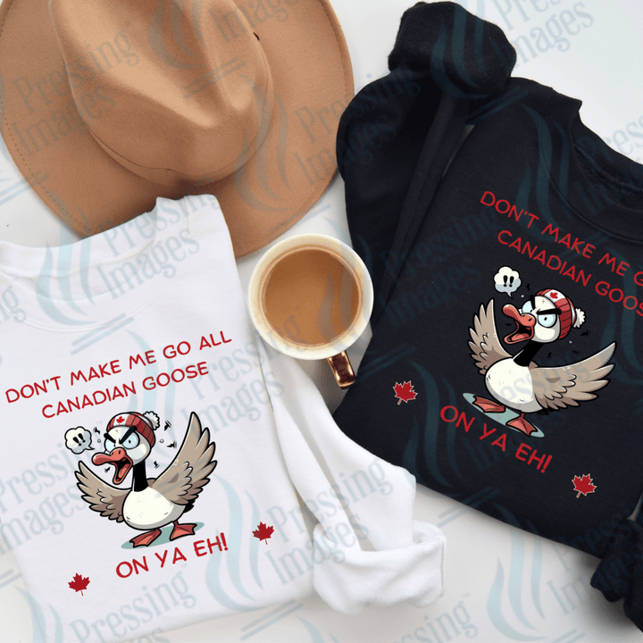 DTF 3658 Canadian Goose - Pressing Images