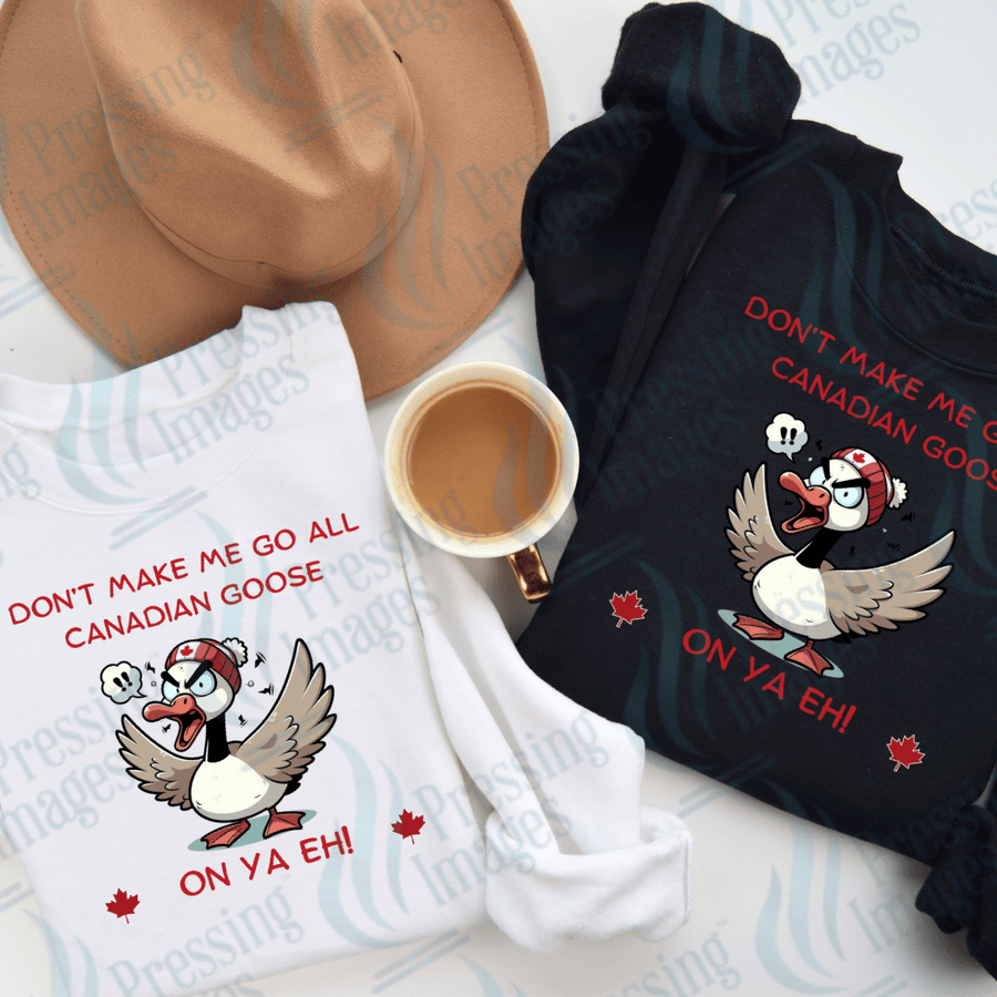 DTF 3658 Canadian Goose - Pressing Images