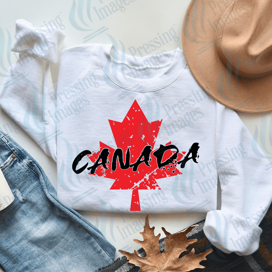 DTF 3661 Canada Maple Leaf - Pressing Images