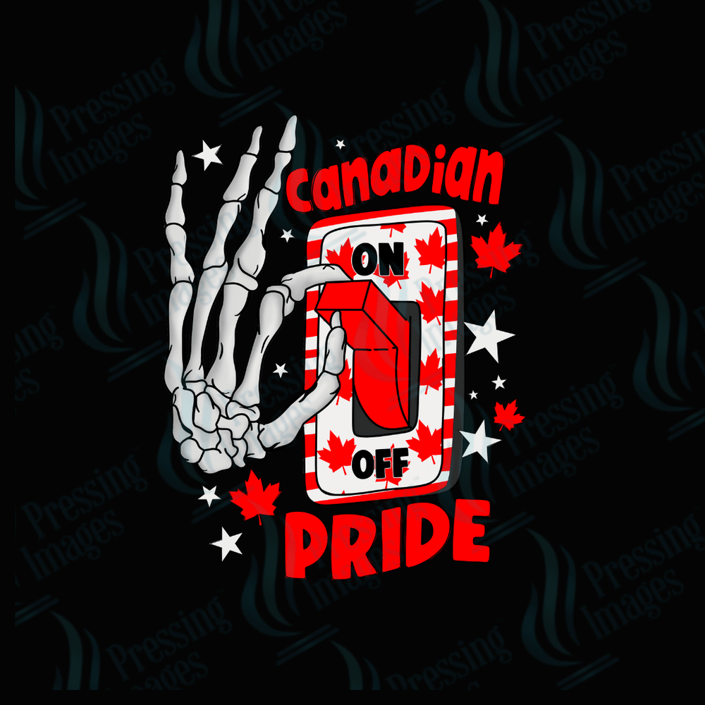 DTF 3667 Canadian Pride ON - Pressing Images