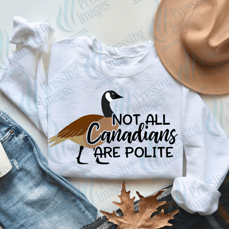 DTF 3669 Not All Canadians Are Nice - Pressing Images