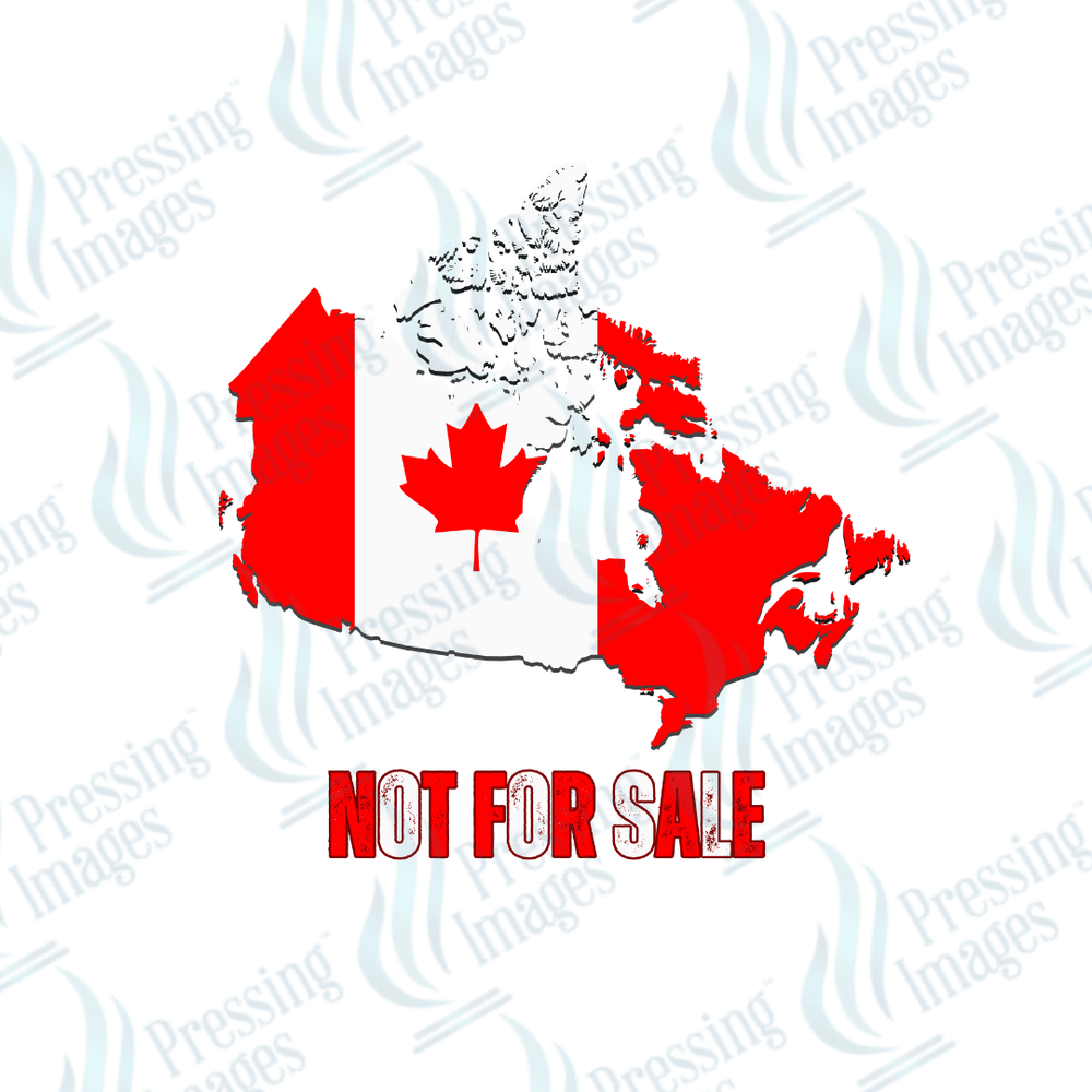 DTF 3674 Not For Sale Map Of Canada - Pressing Images