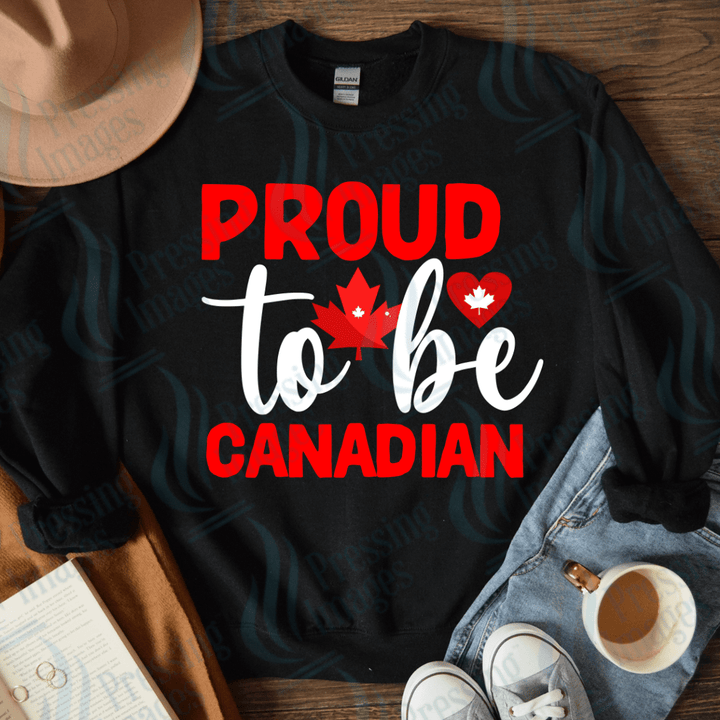 DTF 3676 Proud To Be Canadian - Pressing Images