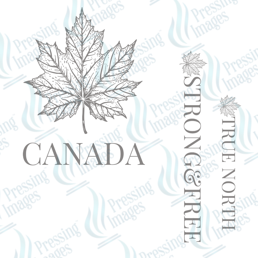DTF 3677 Canada Soft Gray - Pressing Images