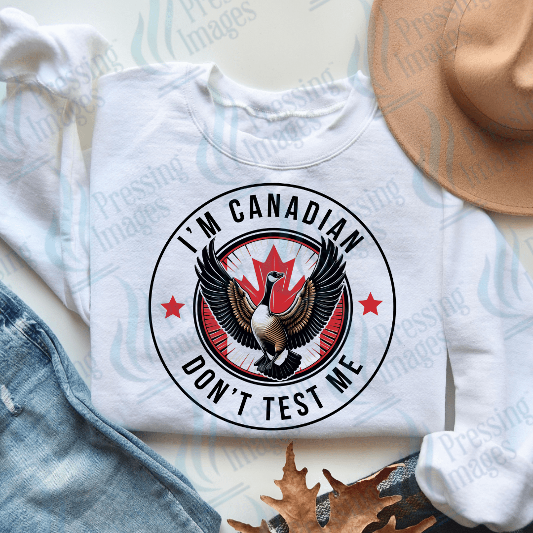 DTF 3681 I'm Canadian ( Needs to be on white or light colors) - Pressing Images