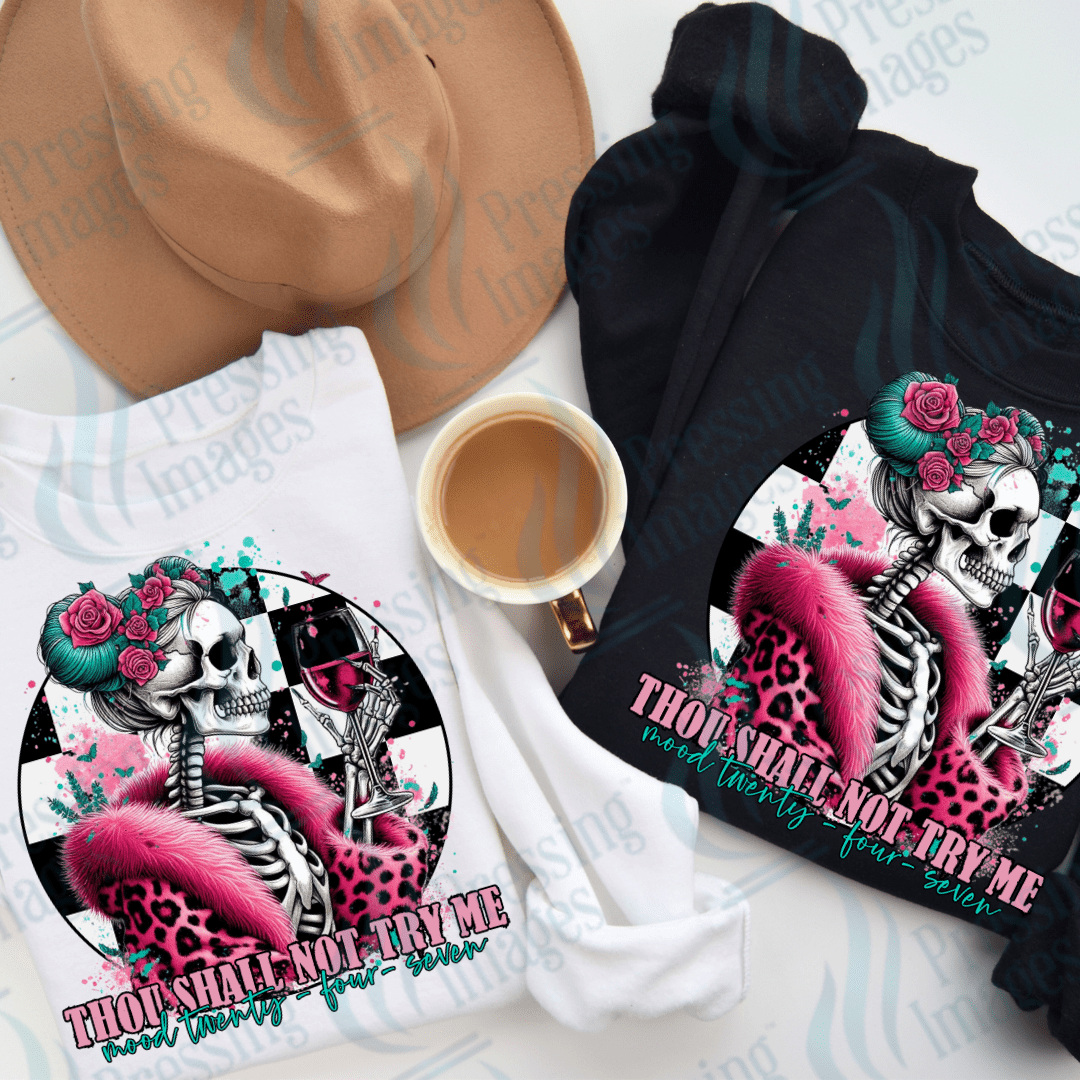 DTF 3695 Thou Shalt Not Try Me - Pressing Images