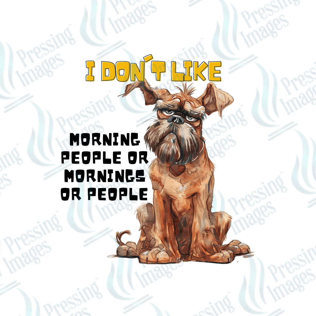 DTF 3700 Morning People - Pressing Images