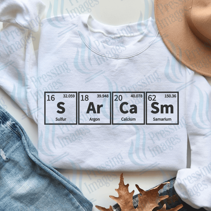 DTF 3708 Sarcasm - Pressing Images