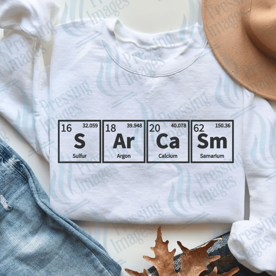 DTF 3708 Sarcasm - Pressing Images
