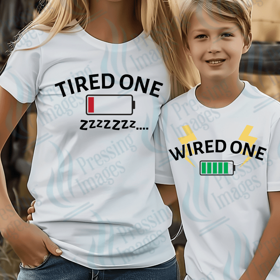 DTF 3724 Tired One,Wired One - Pressing Images