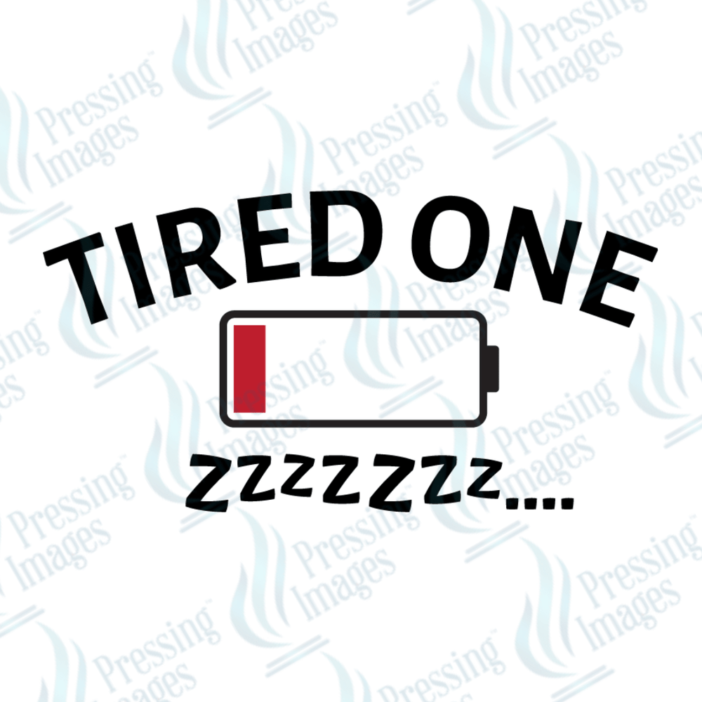 DTF 3724 Tired One,Wired One - Pressing Images