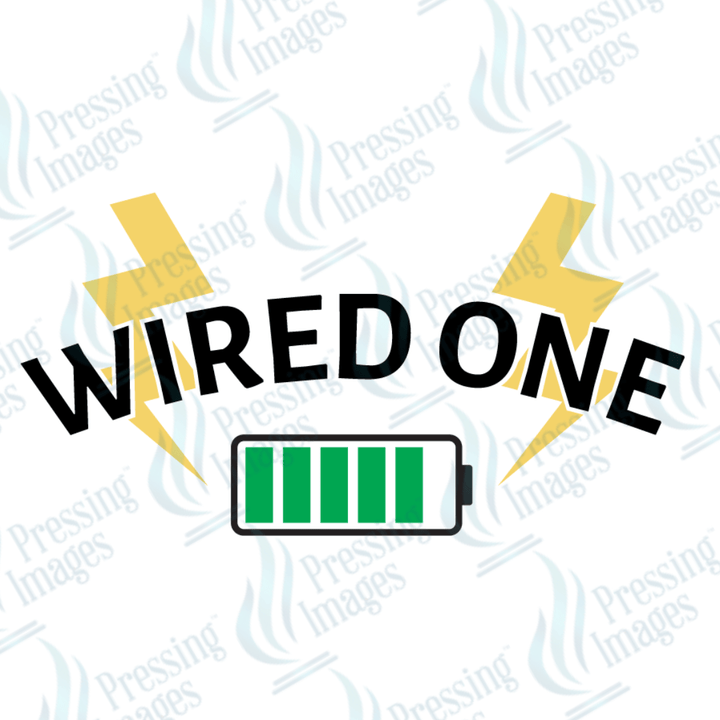 DTF 3724 Tired One,Wired One - Pressing Images