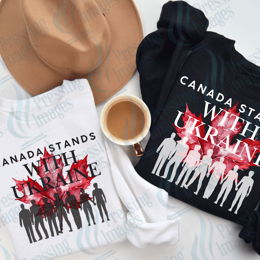 DTF 3733 Canada is With Ukraine - Pressing Images