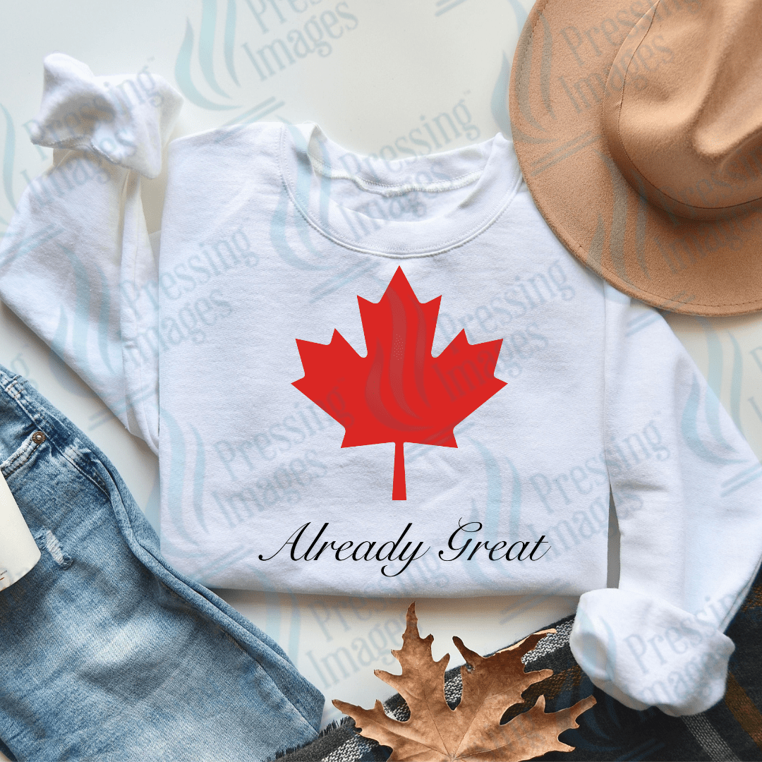 DTF 3739 Maple Already Great - Pressing Images