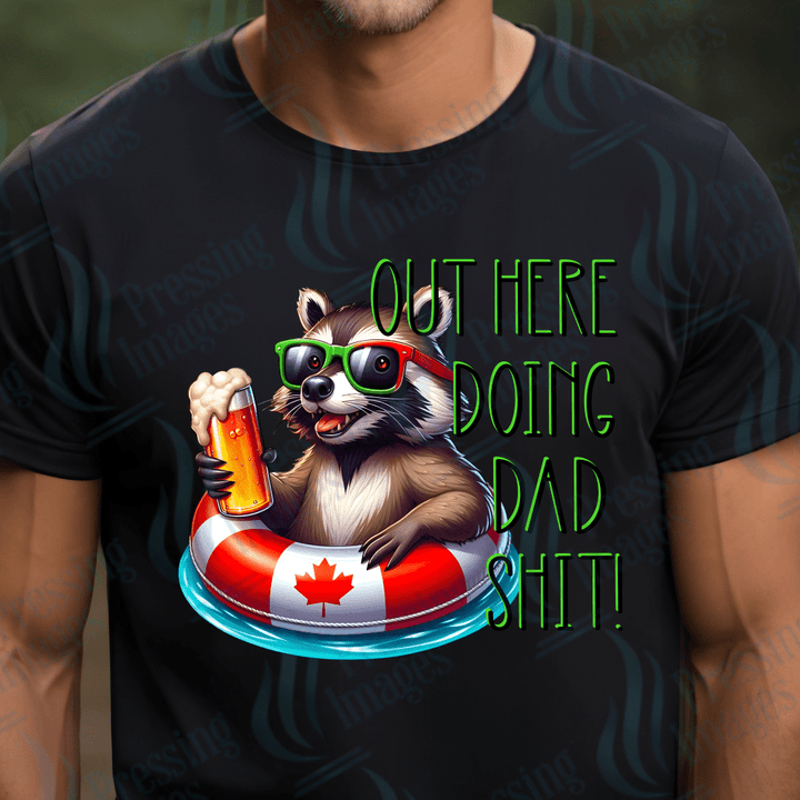 DTF 3761 Dad Shit - Pressing Images