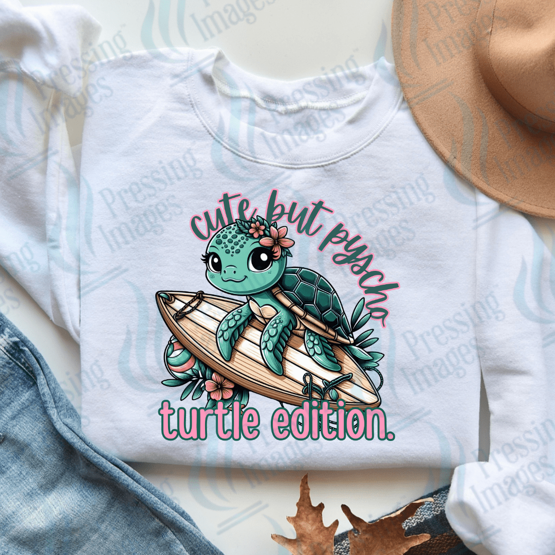 DTF 3765 Cute But Psycho - Pressing Images