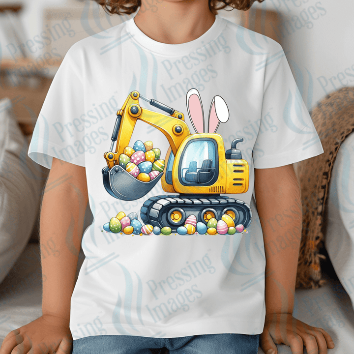 DTF 3771 Eggscavator - Pressing Images