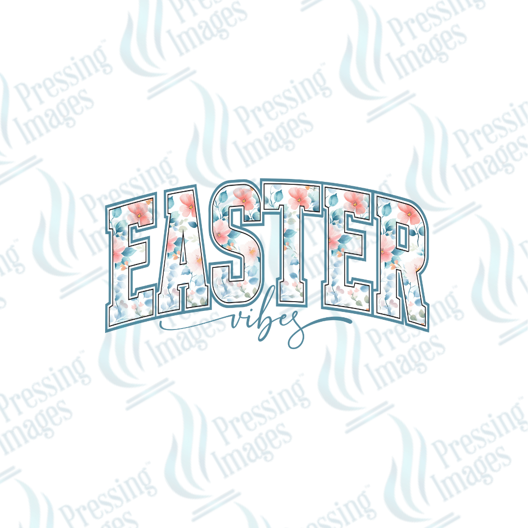 DTF 3772 Easter Vibes - Pressing Images