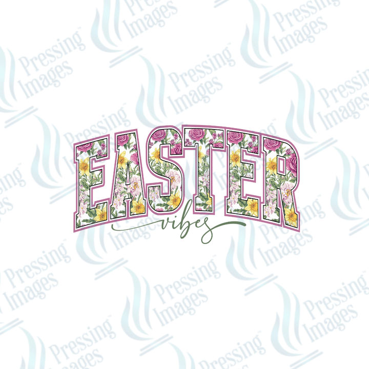 DTF 3772 Easter Vibes - Pressing Images