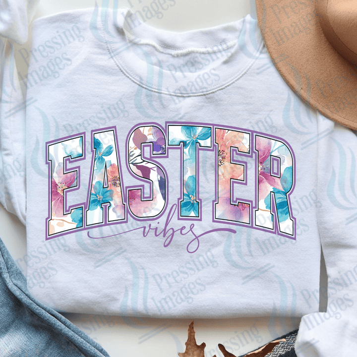 DTF 3772 Easter Vibes - Pressing Images