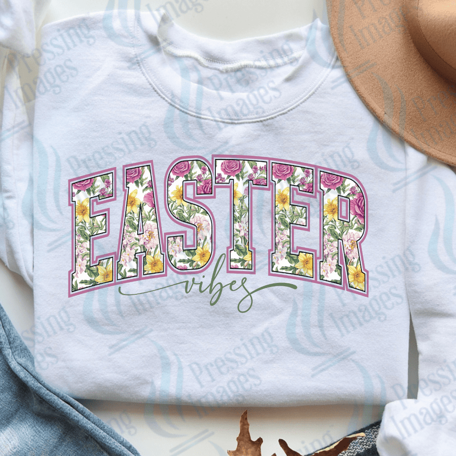 DTF 3772 Easter Vibes - Pressing Images
