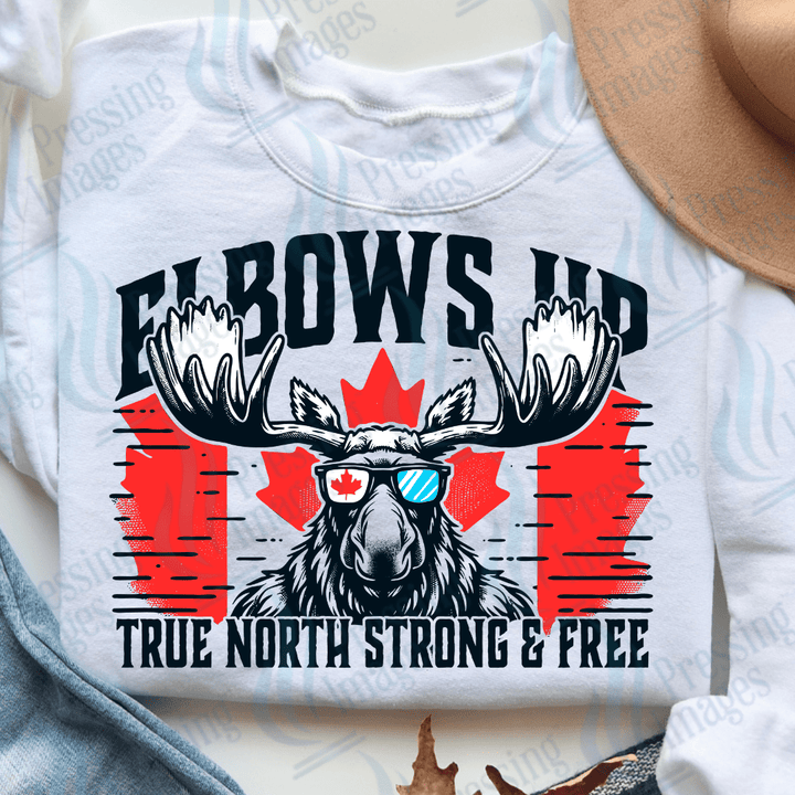 DTF 3773 Elbows Up True North - Pressing Images