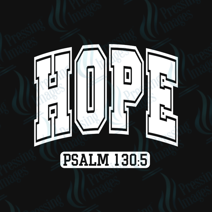 DTF 3779 Hope Psalm 130:5 - Pressing Images