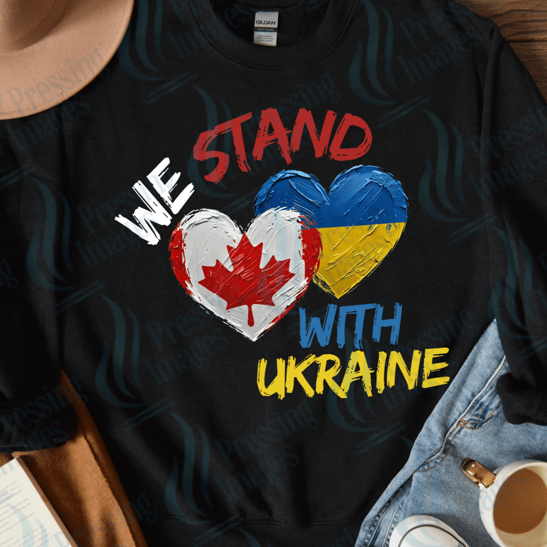 DTF 3780 We Stand With Ukraine - Pressing Images