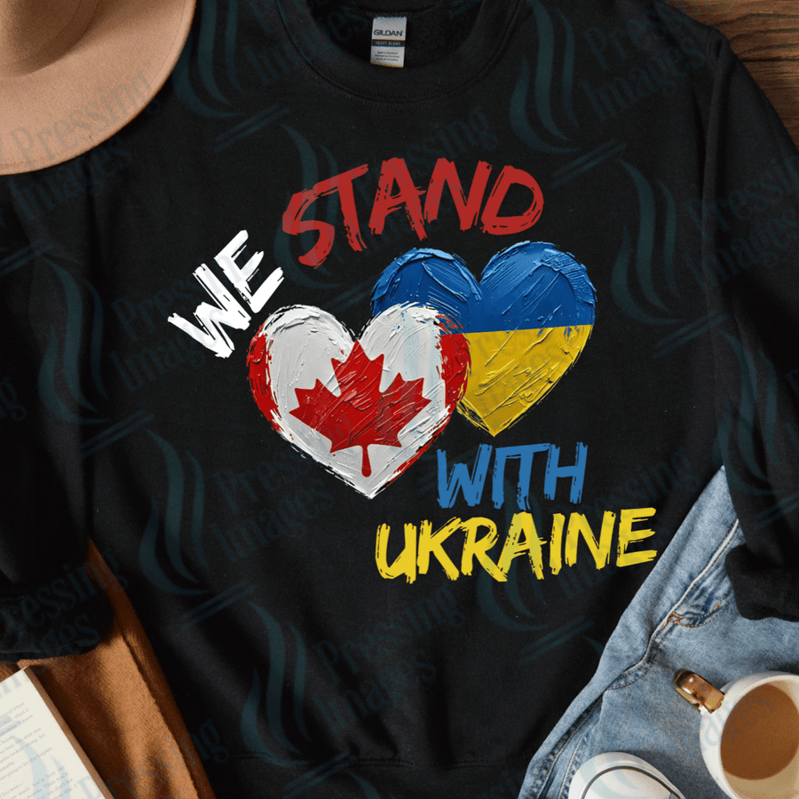 DTF 3780 We Stand With Ukraine - Pressing Images