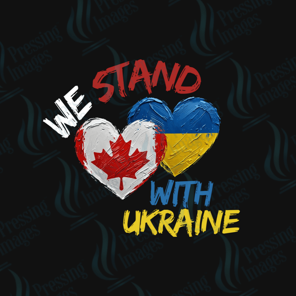DTF 3780 We Stand With Ukraine - Pressing Images
