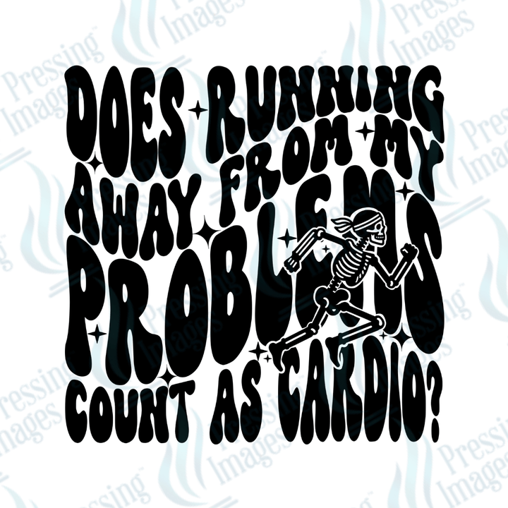 DTF 3788 Running From My Problems - Pressing Images