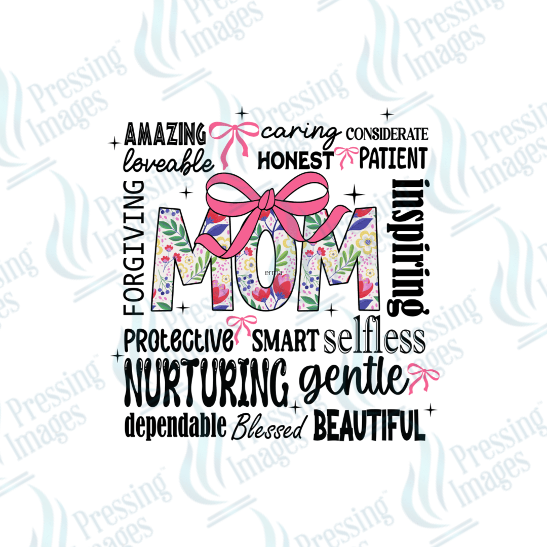 DTF 3806 Mom Collage - Pressing Images