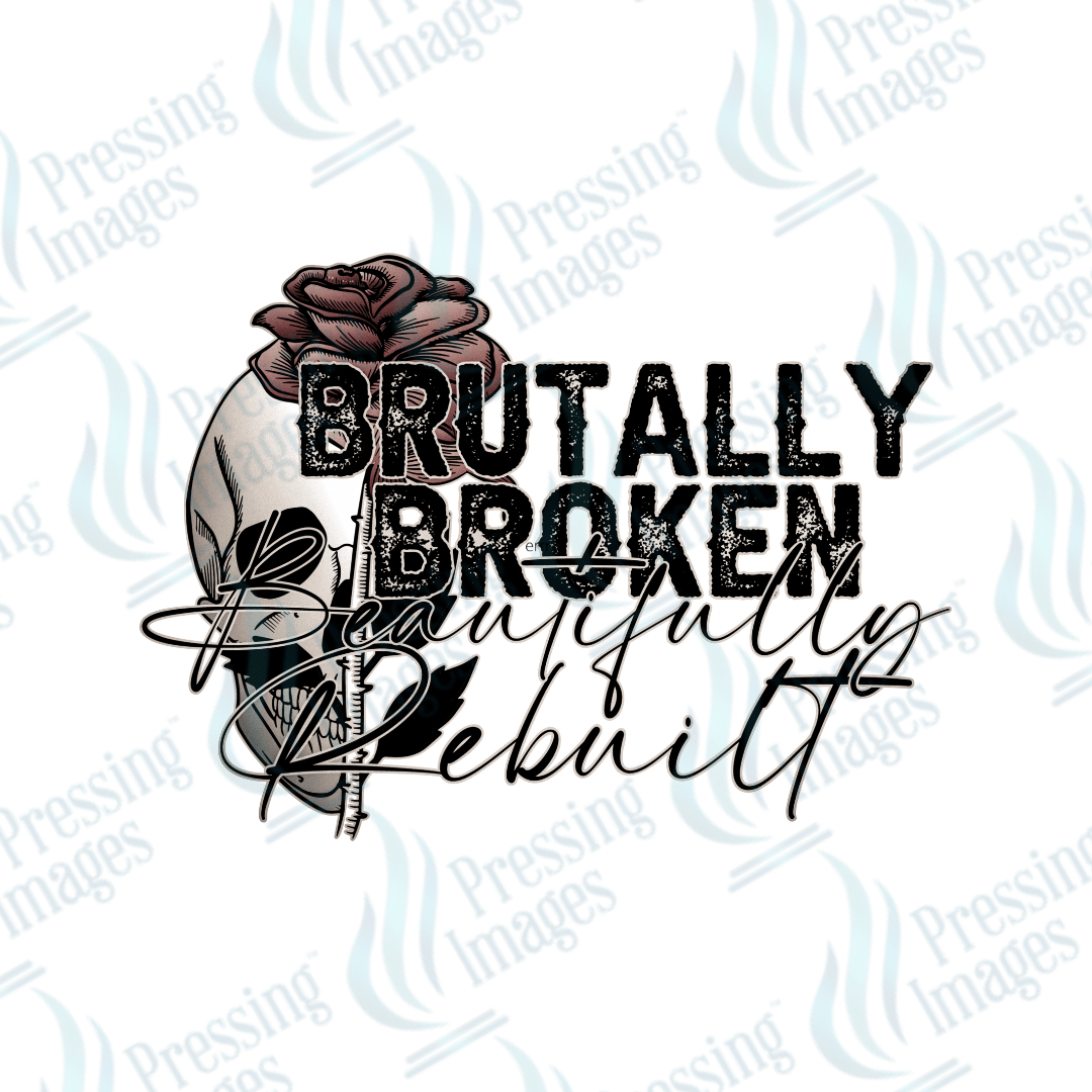 DTF 3807 Brutally Broken - Pressing Images
