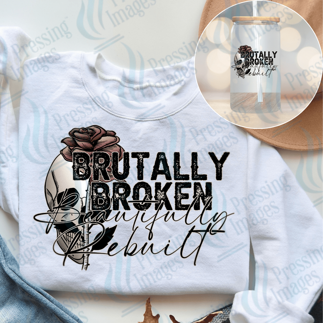 DTF 3807 Brutally Broken - Pressing Images