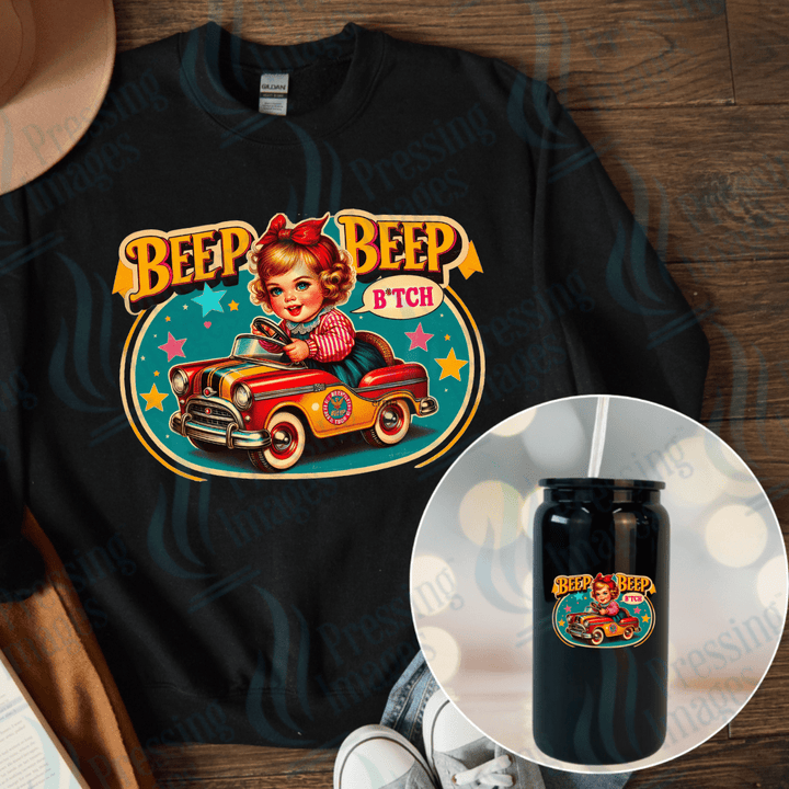 DTF 3809 Beep Beep - Pressing Images